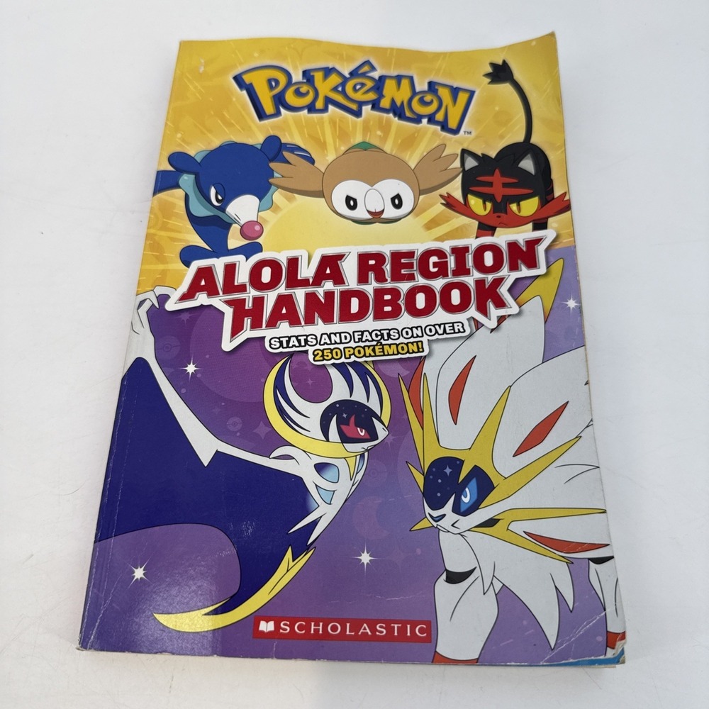 Pokémon: Alola Region Handbook, Stats and Facts on Over 250 Pokemon - Paperback
